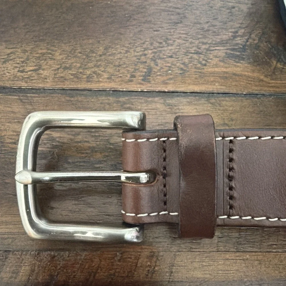 Vineyard Vines Ice Hockey Rink Club Canvas Belt Sports Casual Adjustable 38